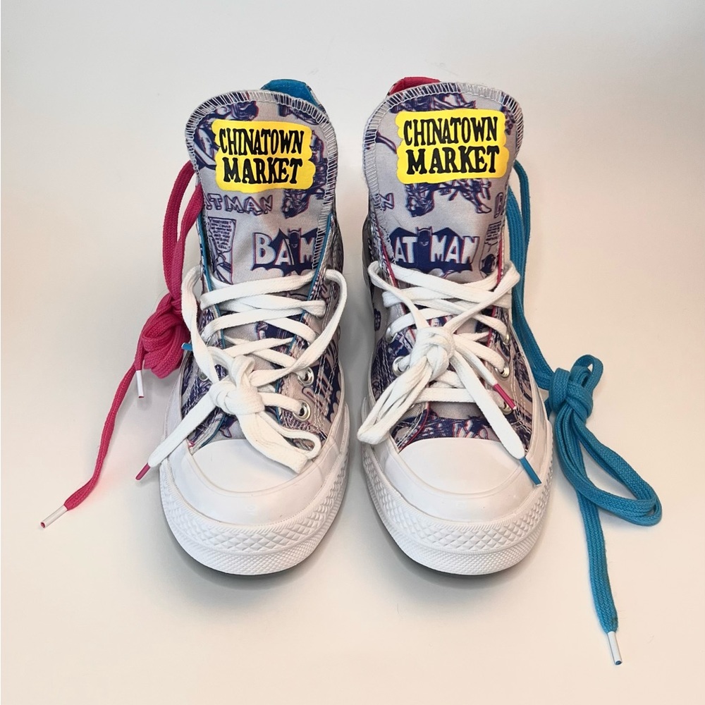 DC Comics x Chinatown Market x Chuck 70 High '3D Batman Print'